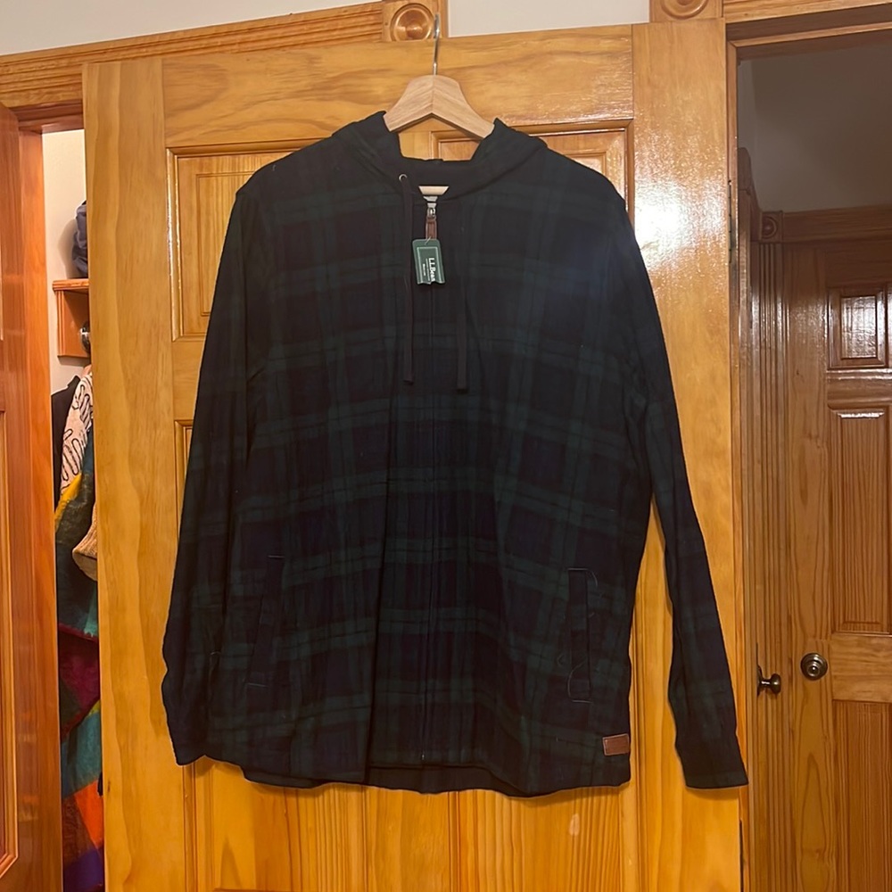 Hooded LL Bean Flannel